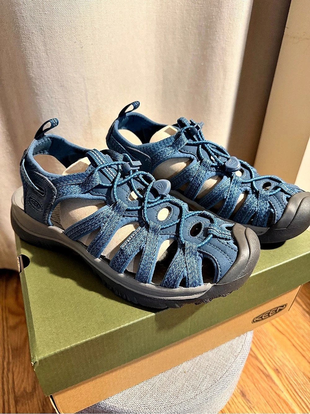KEEN Whisper Sandals Blue